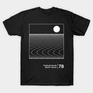 Toshiyuki Honda - Minimalist Graphic Artwork Fan Design T-Shirt